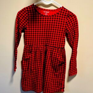Cat & Jack Buffalo Plaid dress